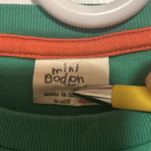 Mini Boden Boing layered tee shirt 9-10 boys - Picture 2 of 2